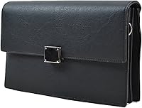 Vista 1 de Bolso de mano de cuero sintético para mujer