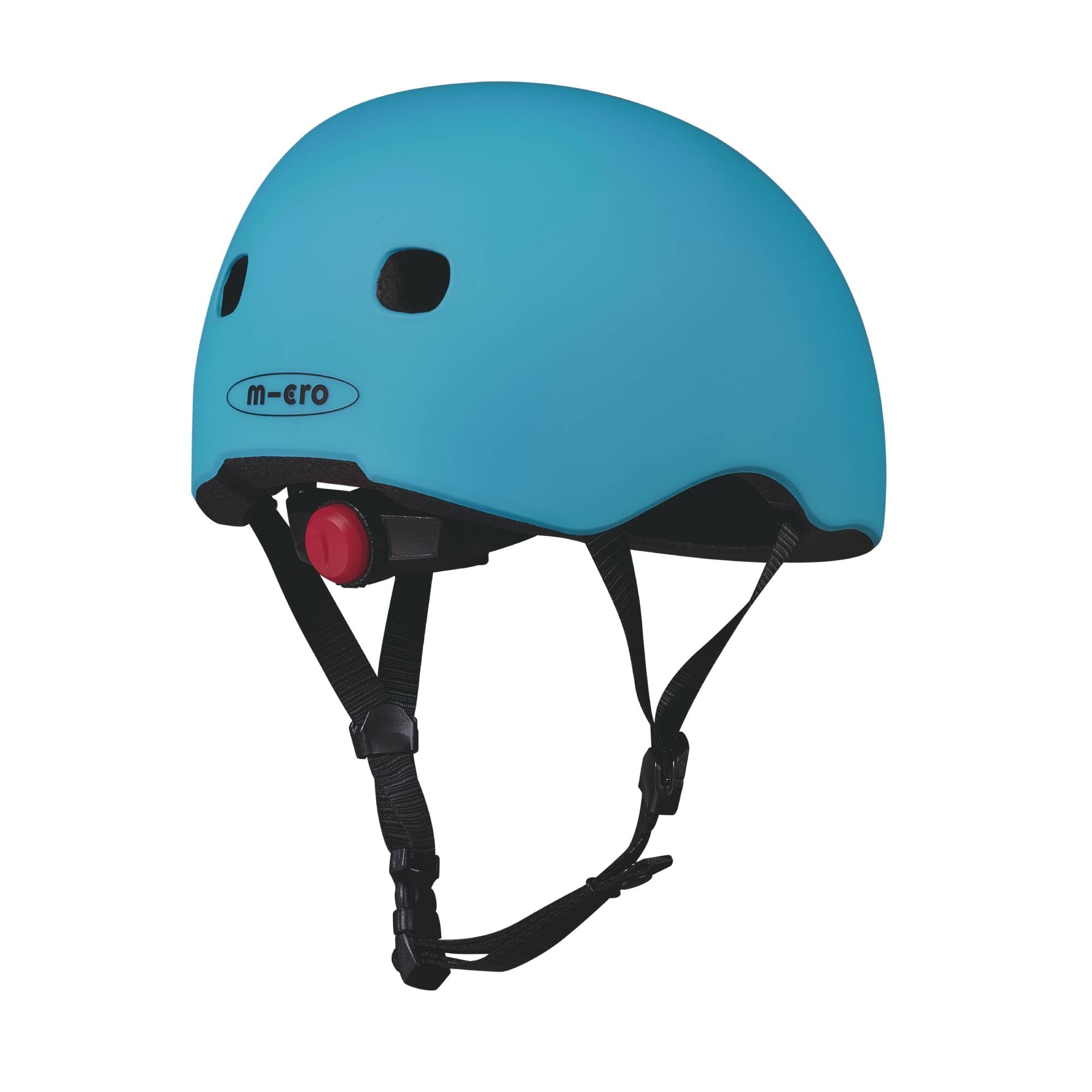 Micro® | Casco Infantil para Patinete o Bicicleta | Luz Trasera de Seguridad 3 Posiciones | Ultraligero 250 Gramos | Cierre Magnético | Niños y Niñas