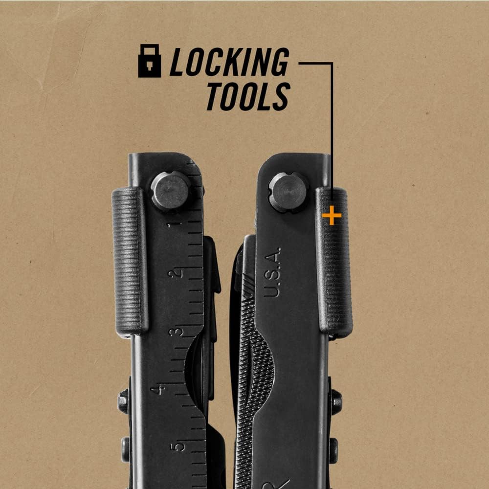 Gerber Gear 07550G1N Needle Nose Pliers Multitool 600 Multi-Plier, Black