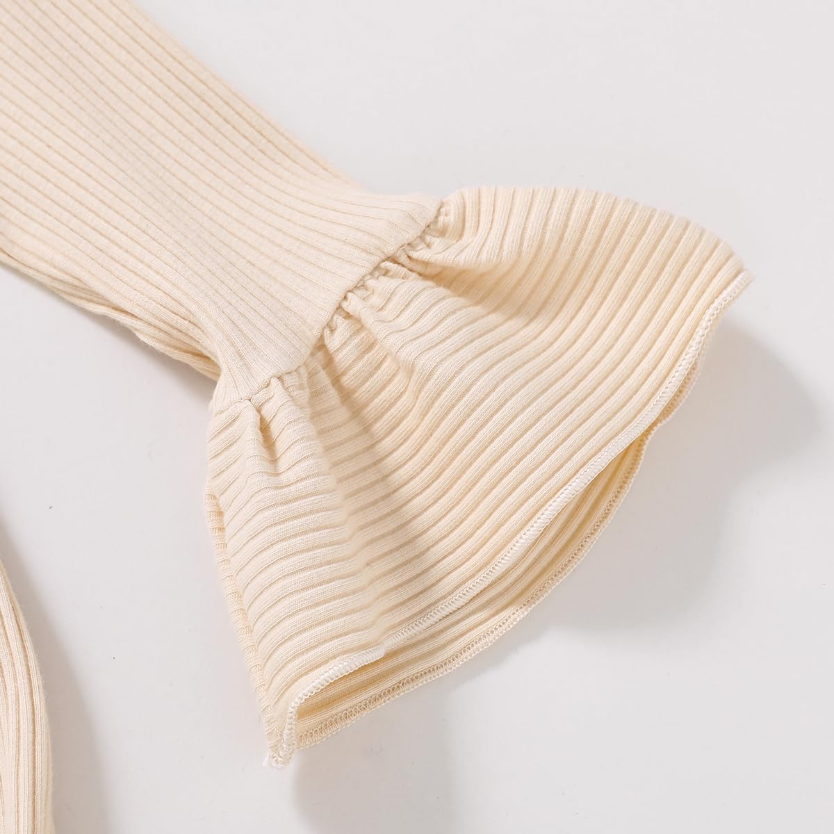 YOUNGER TREE Toddler Baby Girls Fall Clothing Solid Cotton Pit Irregular Skirt Winter Dress Long Sleeve Skirt Outfits - Image 5