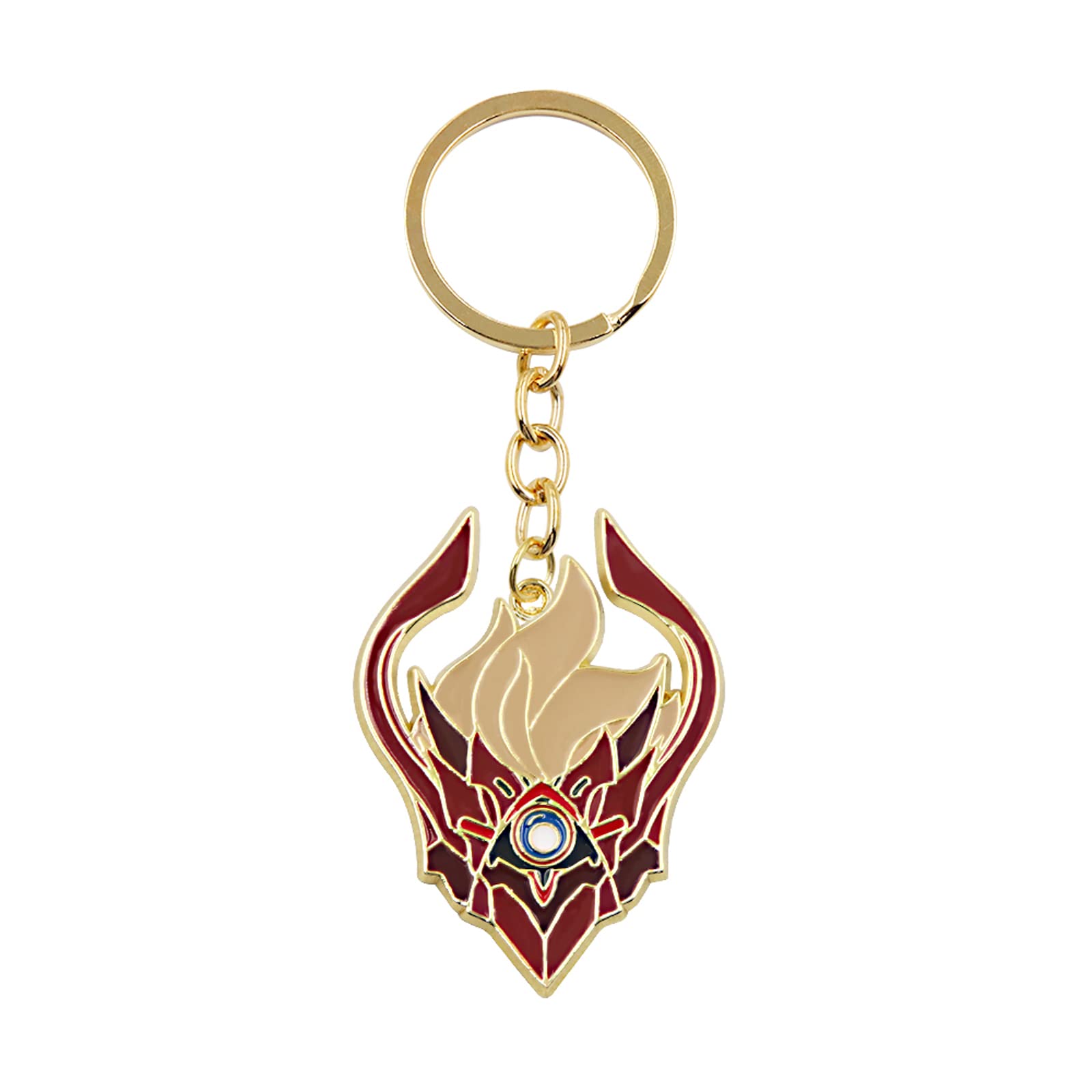 SONGCHANGJEWELRYGenshin-I HuTao Cosplay Keychains Anime Figure Chain Gifts for Boys Girls on Birthday