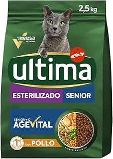 Ultima Senior Katzenfutter, sterilisiert mit Huhn, 2,5 kg product image