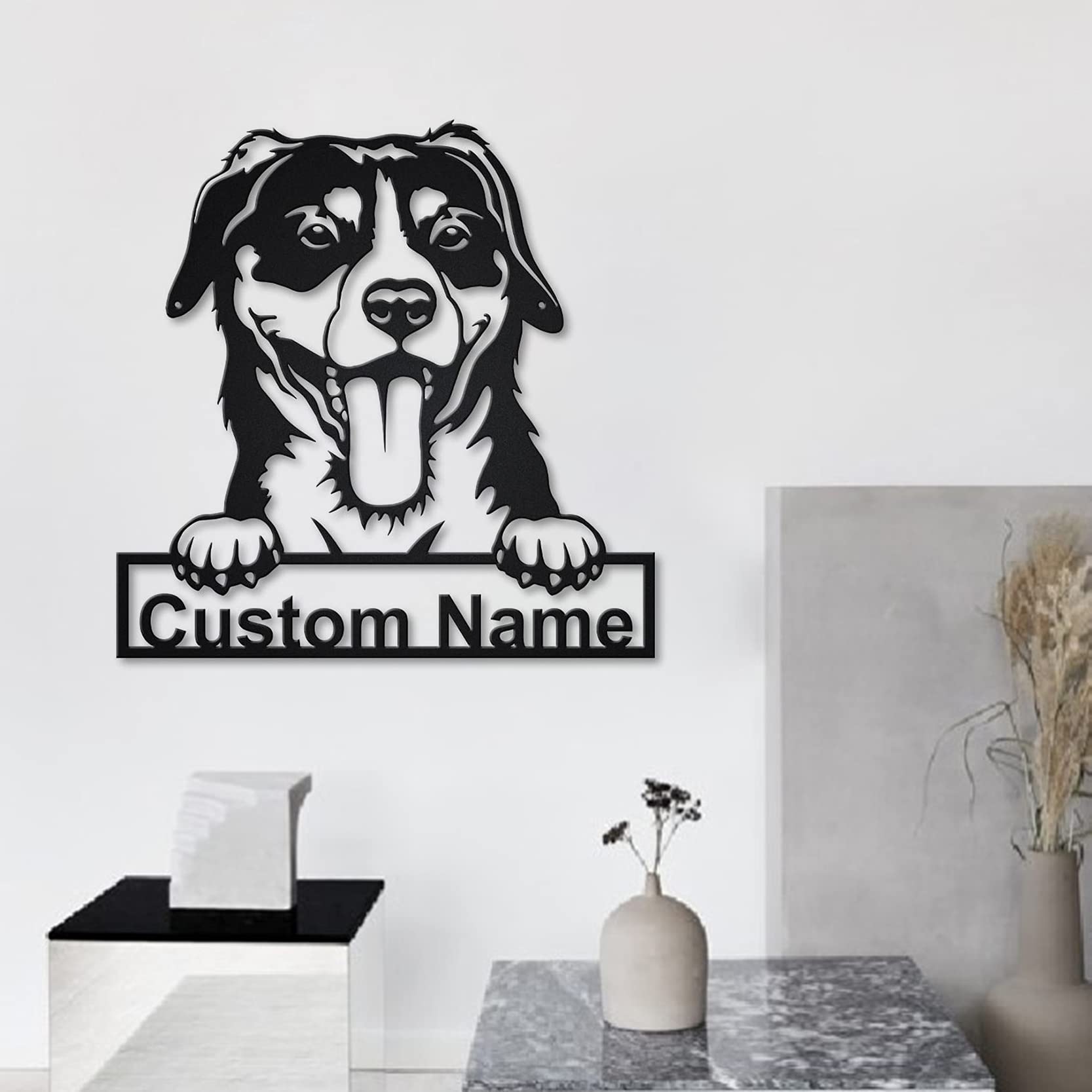 Personalized Entlebucher Mountain Dog Wooden Sign Art | Custom Entlebucher Mountain Dog Wooden Sign | Dog Gift | Birthday Gift | Animal Funny