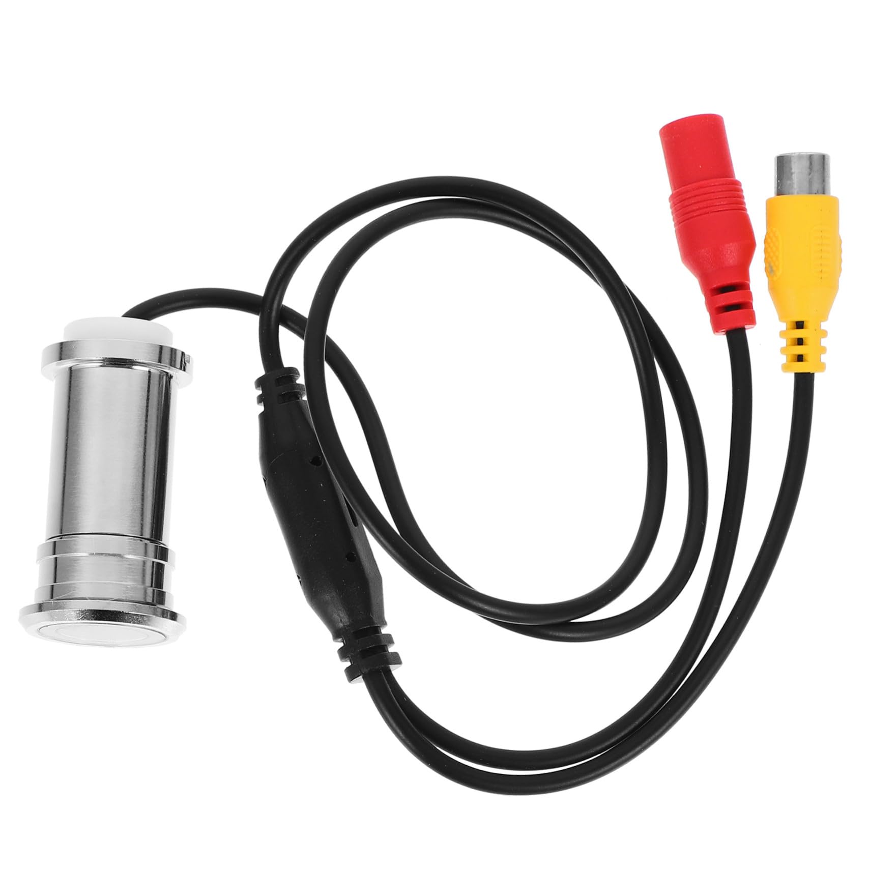 SEWACC Mirilla Puerta Digital Mini con Cámara Cmos Ángulo para Vigilancia Interior Seguridad Instalación Ligera