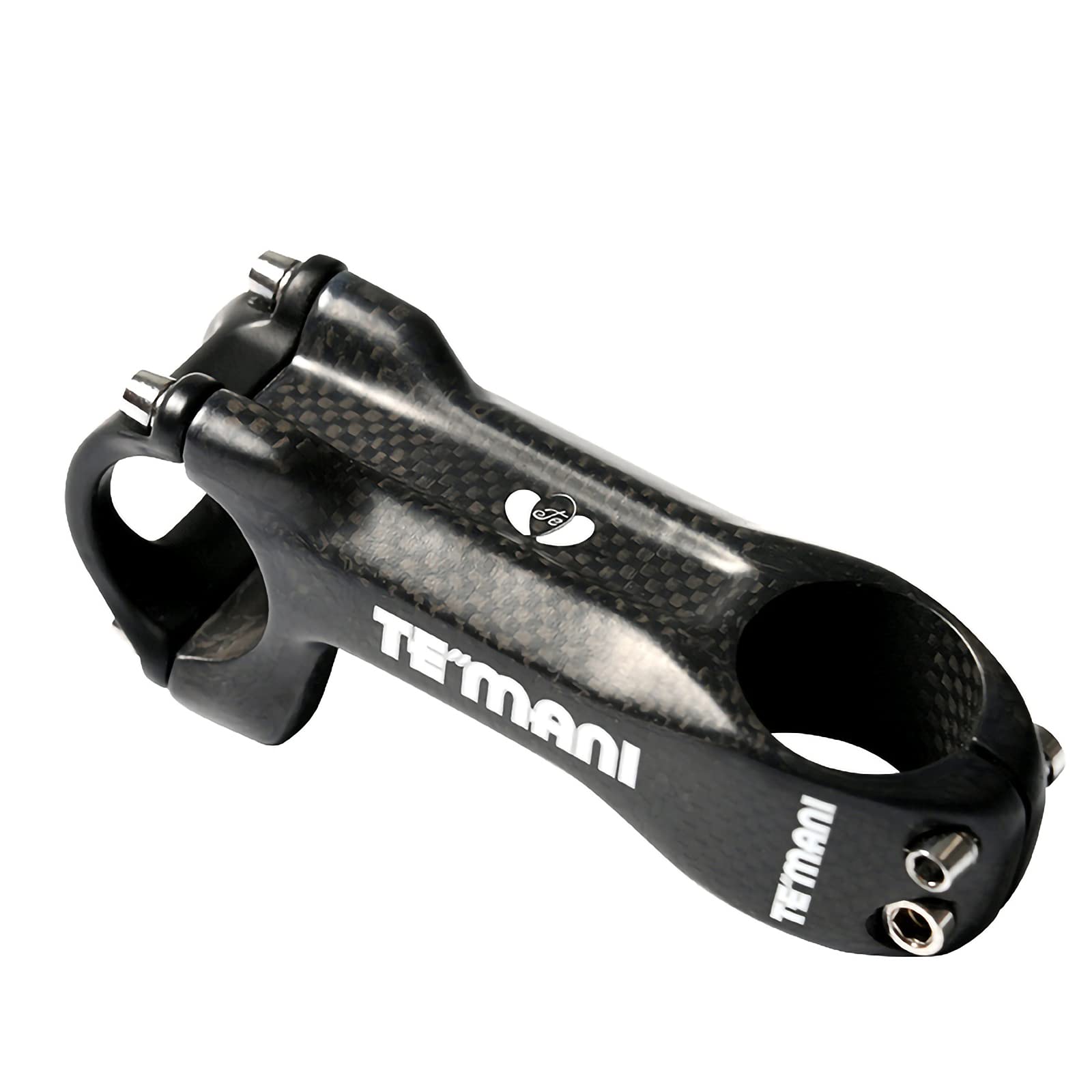 Potence Vélo Carbone 6° – 31,8 X 100mm – Brillant – VTT / Route XC