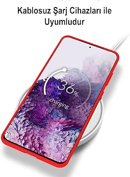 KZY Contact In-Cover Velvet Camera Protected Launch Silicone Case Compatible with Samsung Galaxy S23 Ultra - Green