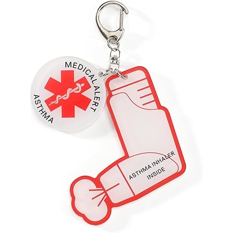 STERCULIA Inhaler Identification Keychain