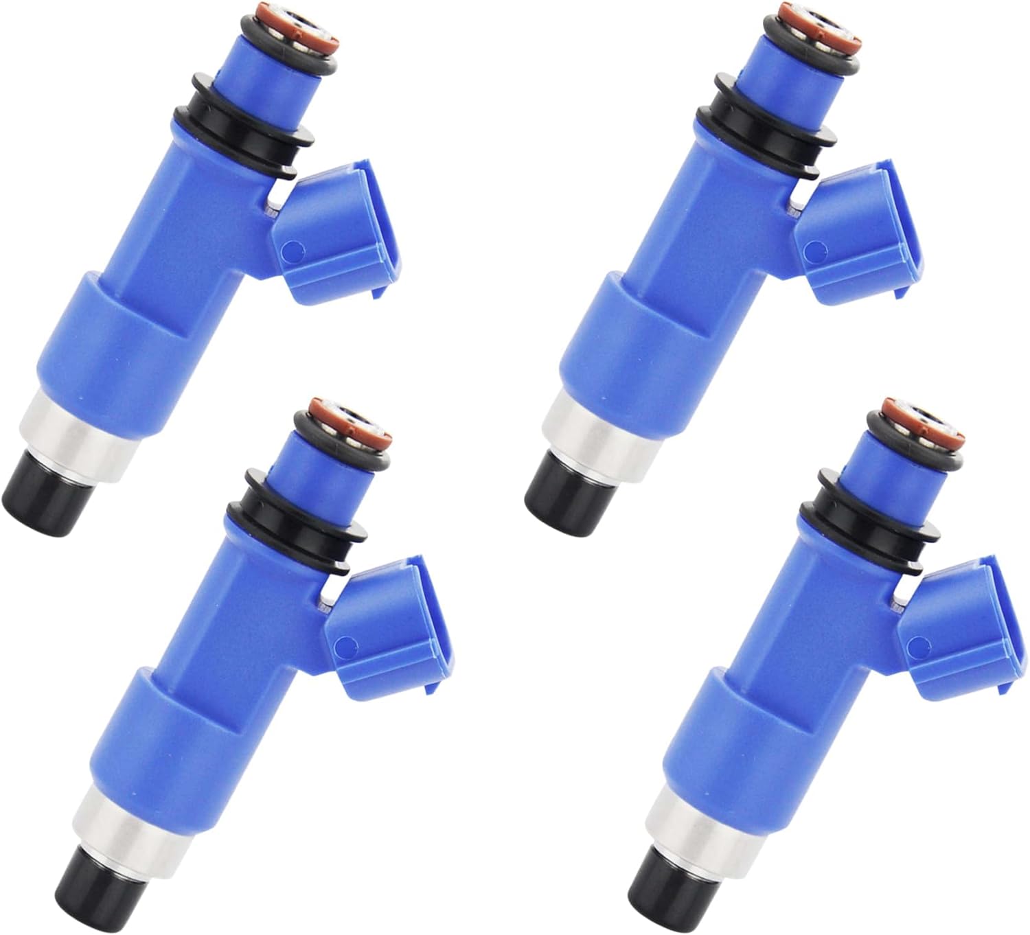 4PCS Fuel Injectors Compatible with Subaru 2007-2009 Outback, 2007-2012 Legacy, 2006-2014 Impreza, 2006-2013 Forester, 2013-2014 WRX, 2017-2021 WRX STI & Saab 2006 9-2X, 2.5L, FJ860, 16611AA720