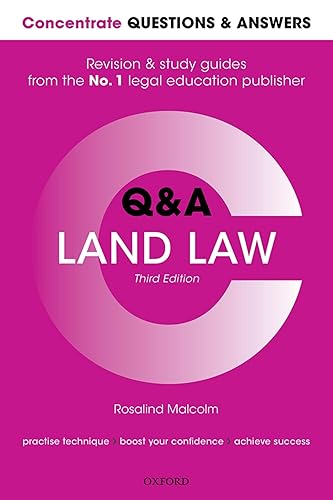 CONC Q&amp;A LAND LAW 3E CONCQA P: Law Q&amp;A Revision and Study Guide (Concentrate Questions &amp; Answers)