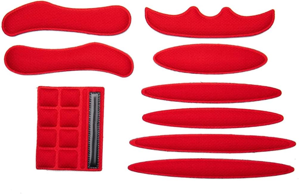 Bike Helmet Padding Kit 27PCS Bicycle Replacement Universal Foam Pads Set Cushions for Cycling Motorcycle