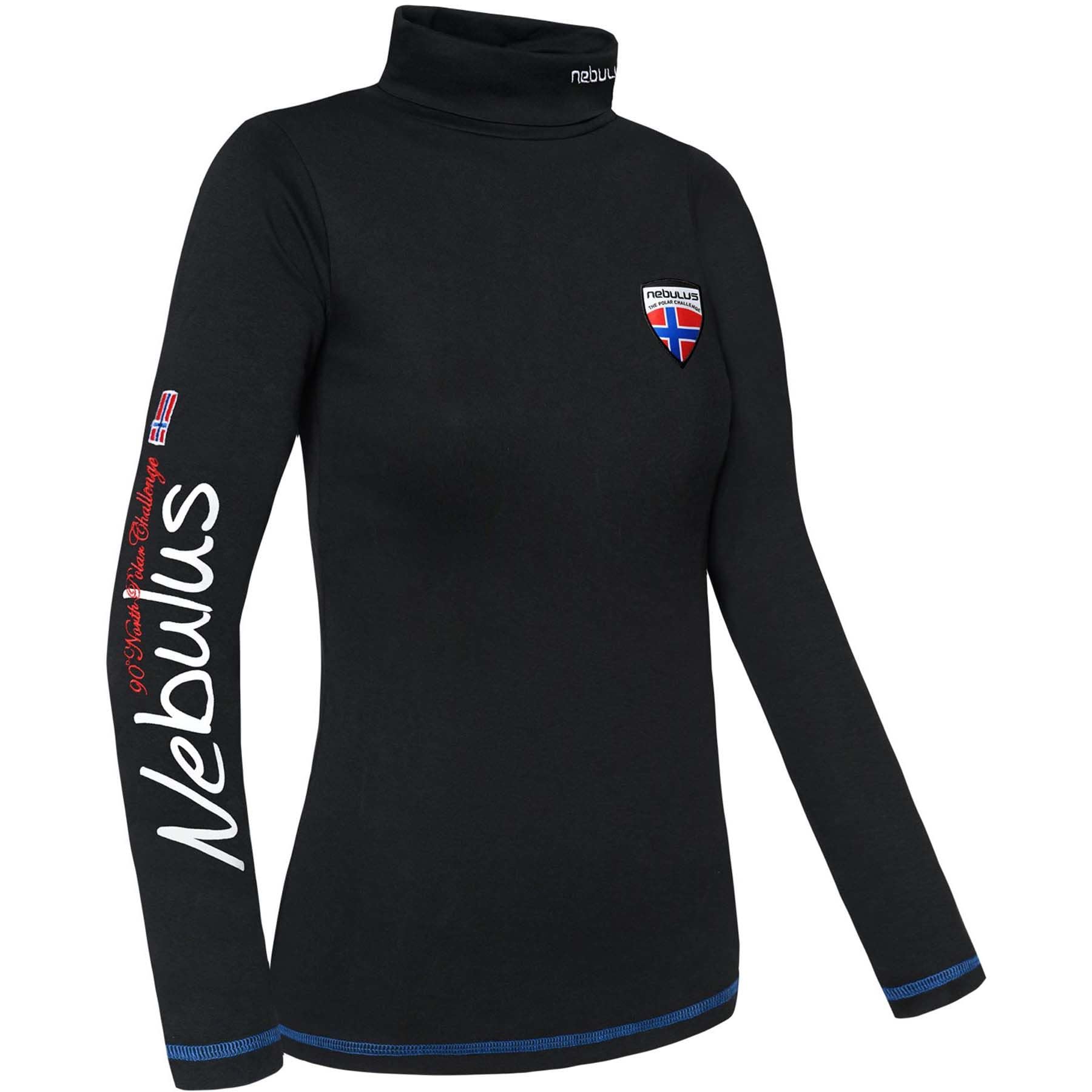 Nebulus Pull à col roulé Chaud pour Femme