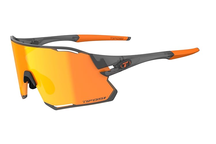 Tifosi Rail Race Cycling Sunglasses Men & Women Interchange Lens Options- Ideal For Cycling, Road, Gravel, MTB & Baseball