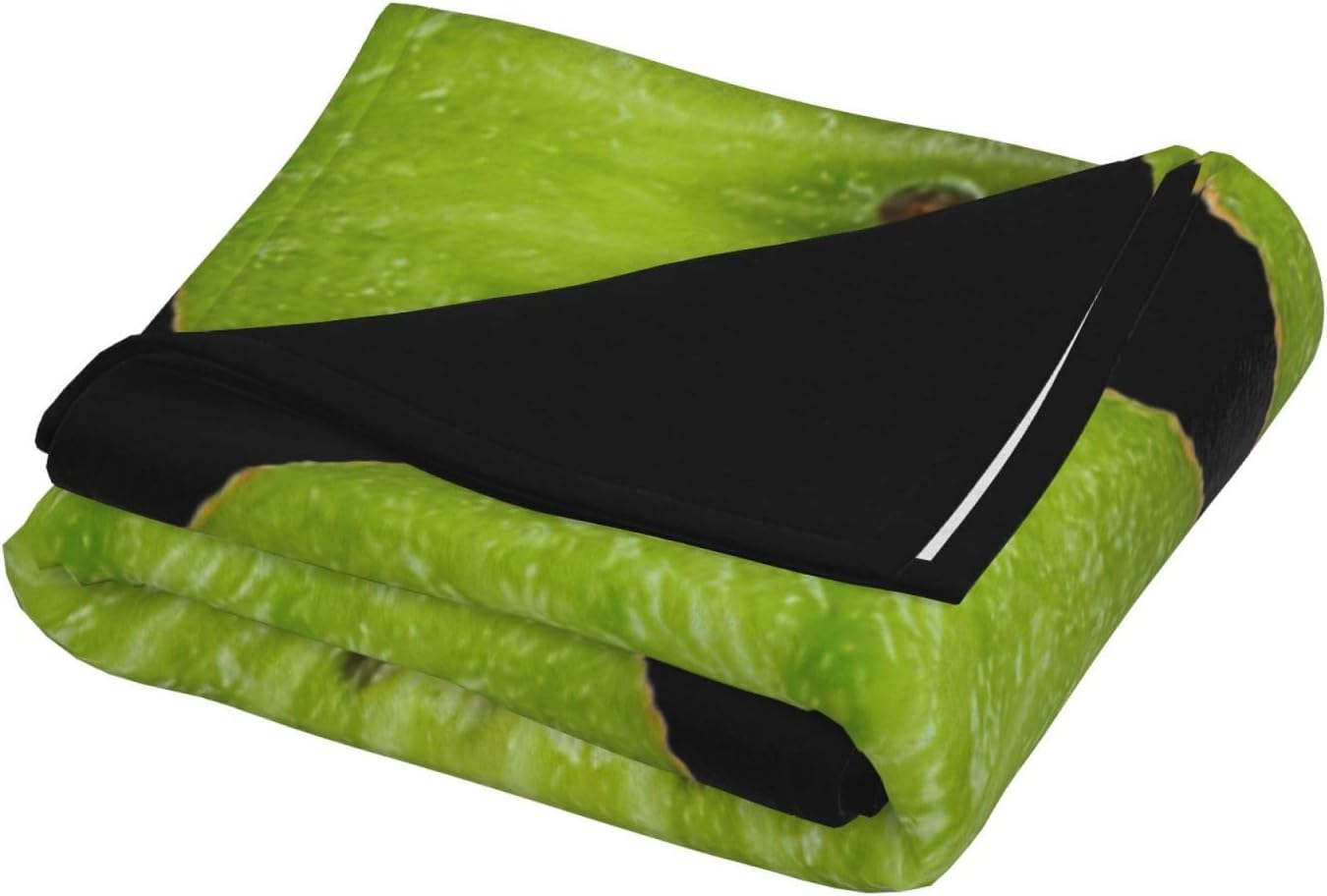 Kiwi Slice Print Cozy Soft Blankets Warm 50x60 in Lightweight Blanket for Camping Travel