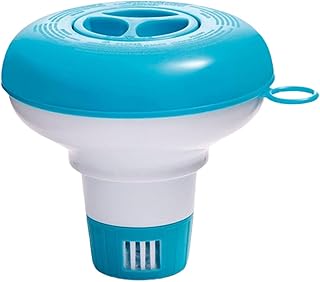 Floating Chlorine Tablet Dispenser. Floating Chlorine Dispenser for Pools, Chlorine Floater for Chlorine Tablets, Chem-ical Dispenser, Pool Floater for Pool, Spa, Hot Tub, and Fountain