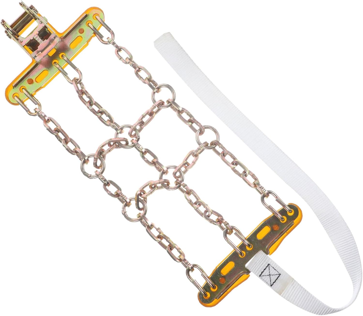 Car Tire Chains for Snow Anti-skid Emergency Traction Chains for Trucks and Suvs Fits Tire Widths Durable for Ice Mud