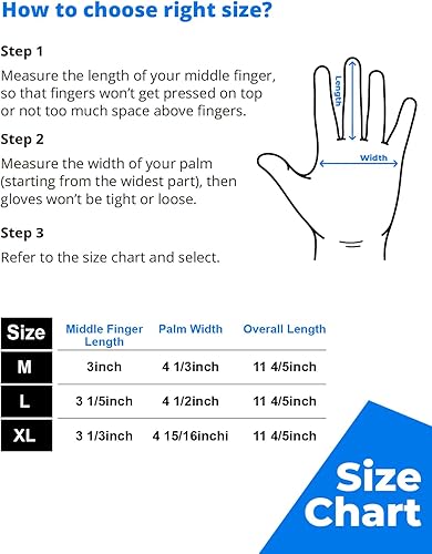 Miniatura 6 de toolant Guantes de invierno impermeables, guantes Balaena para congelador para trabajo ligero y aventura al aire libre, senderismo, campamento,