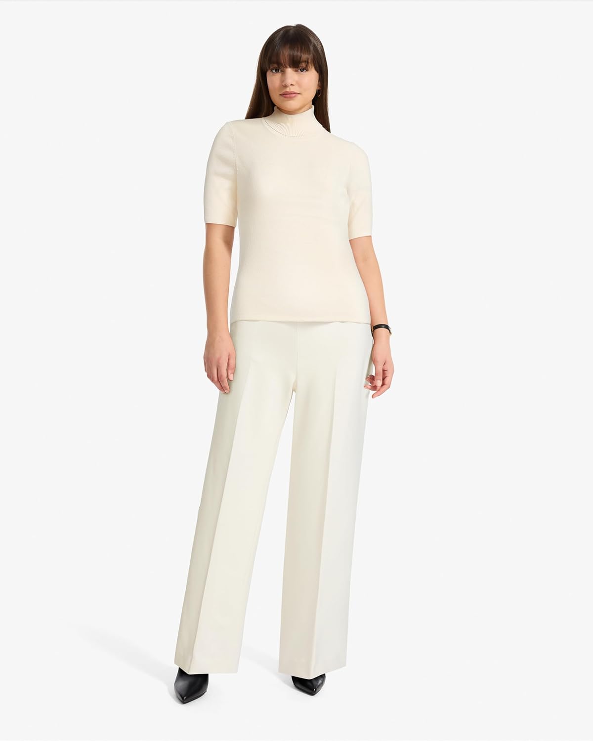 Anne Klein Women's Half Sleeve Turtleneck Top - Image 2