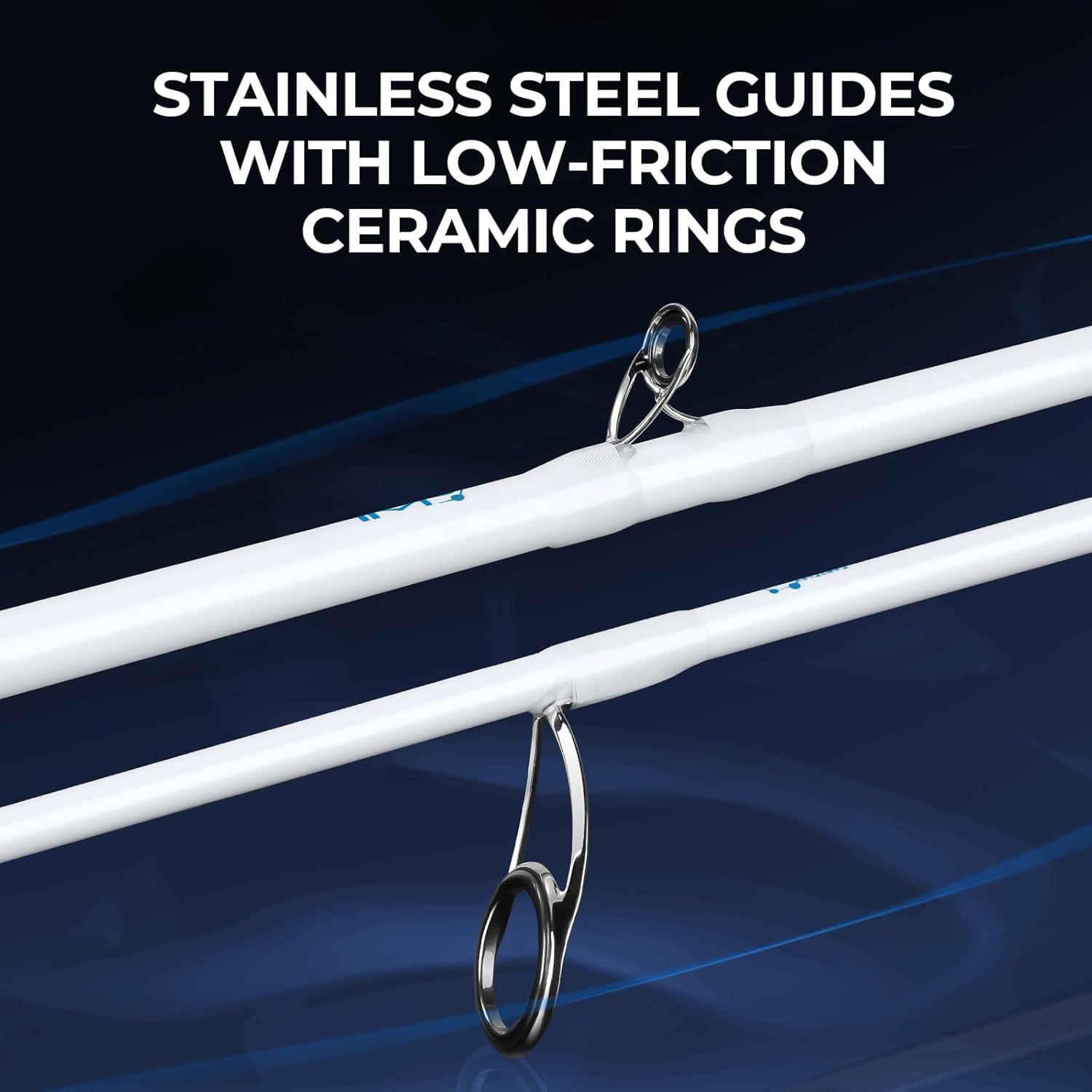 KastKing Centron Lite Travel Fishing Rod and Reel Combo, Packable Twin-Tips Spinning & Baitcaster Combos, Lightweight IM6 Graphite, Portable Multi-Piece Kit for Freshwater Saltwater Bass Trout - Image 9