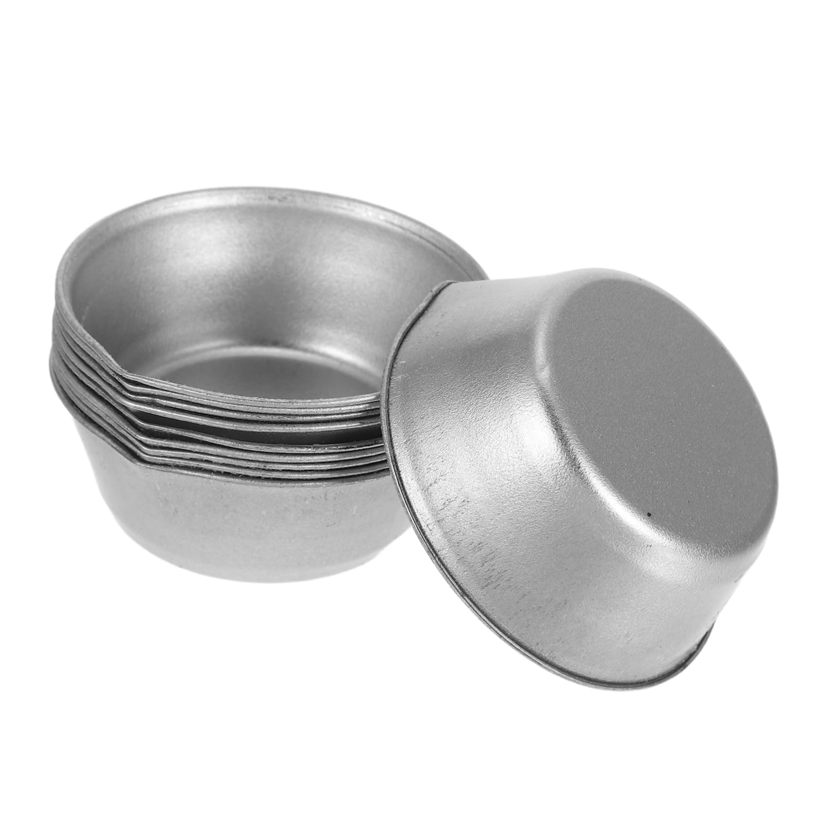 Gadpiparty Professional Model Painting: 10-Piece Round Palette Spout Watercolor Oil Paint Mixing Trays for Artists