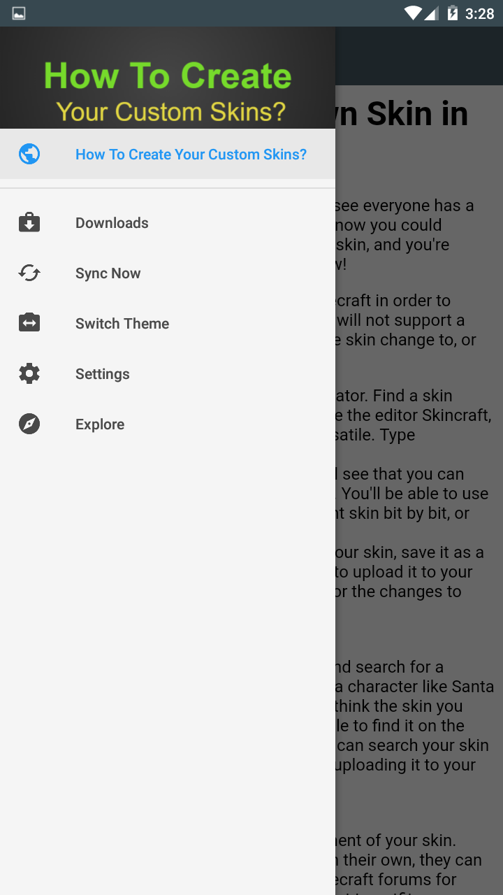 How To Create Your Custom Skins? - App on Amazon Appstore