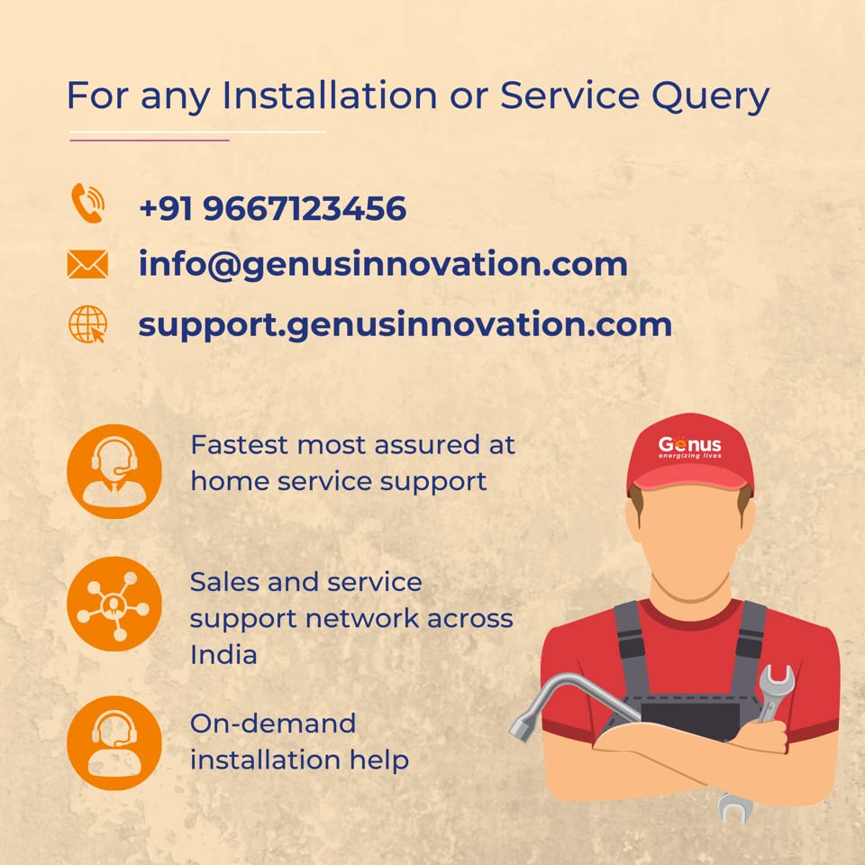Image of Genus 165Ah Inverter Battery - Gtt200 Hallabol Tall Tubular With 72-Month Warranty - Best Choice For Big Home, Office & Shops - Recyclable