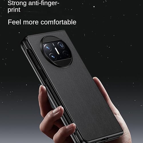 Miniatura 3 de THikk Funda de cuero para Huawei Mate X3, funda delgada de piel sintética de alta calidad, resistente a los arañazos, funda protectora para Huawei