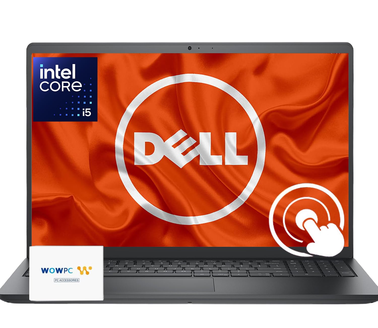 Inspiron 15.6" FHD Touchscreen Laptop 2026 Edition | Latest 13th Gen Intel Core i5 (Beat i7-1250U) | 12GB RAM | 1TB Storage (512GB PCIe SSD + 512GB External) | Win 11 with Office 365 for Web