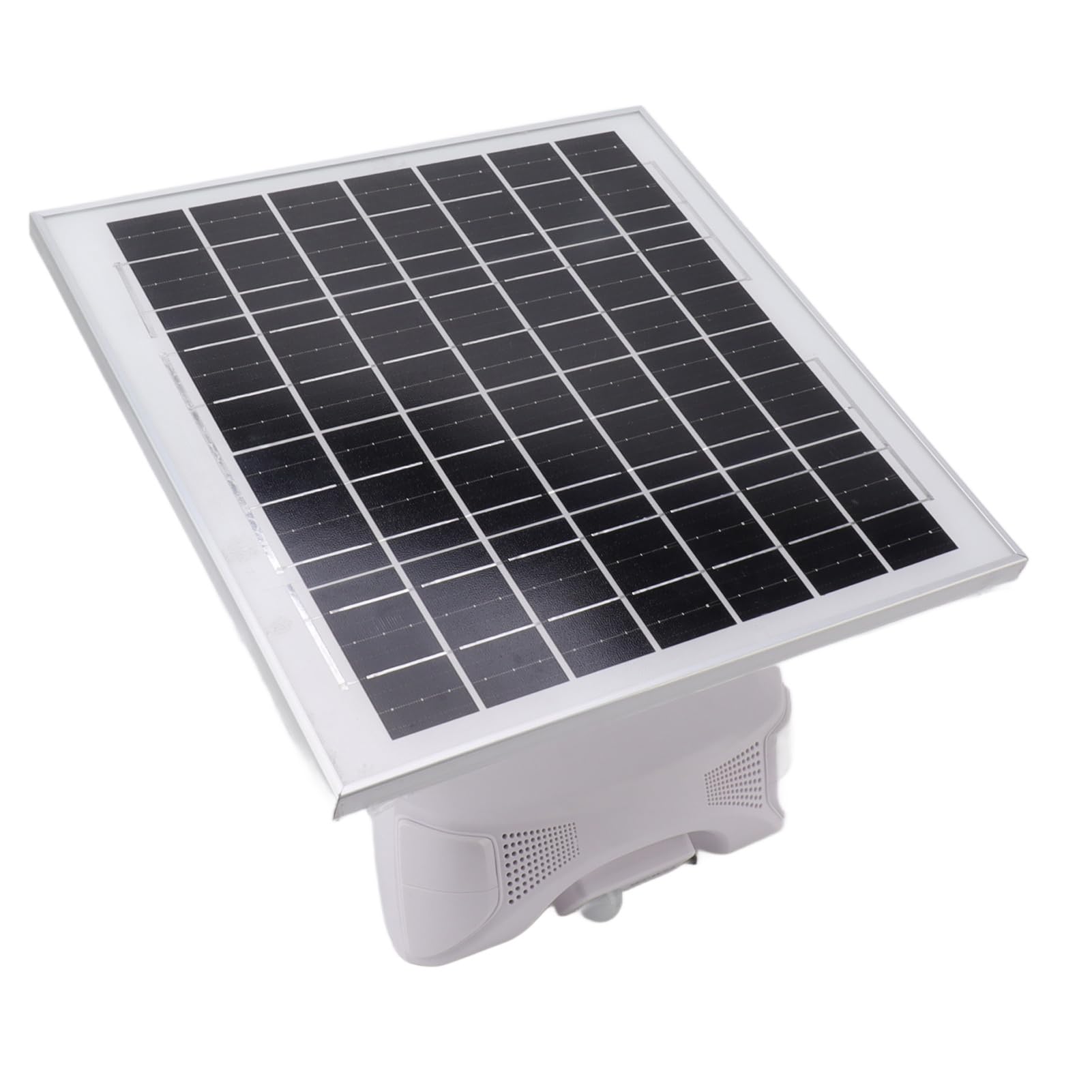 Détecteur de mouvement infrarouge 12 V pour l'extérieur - Rappel de sécurité - Haut-parleur solaire à induction - Réservoir de sécurité - Avertisseur sonore