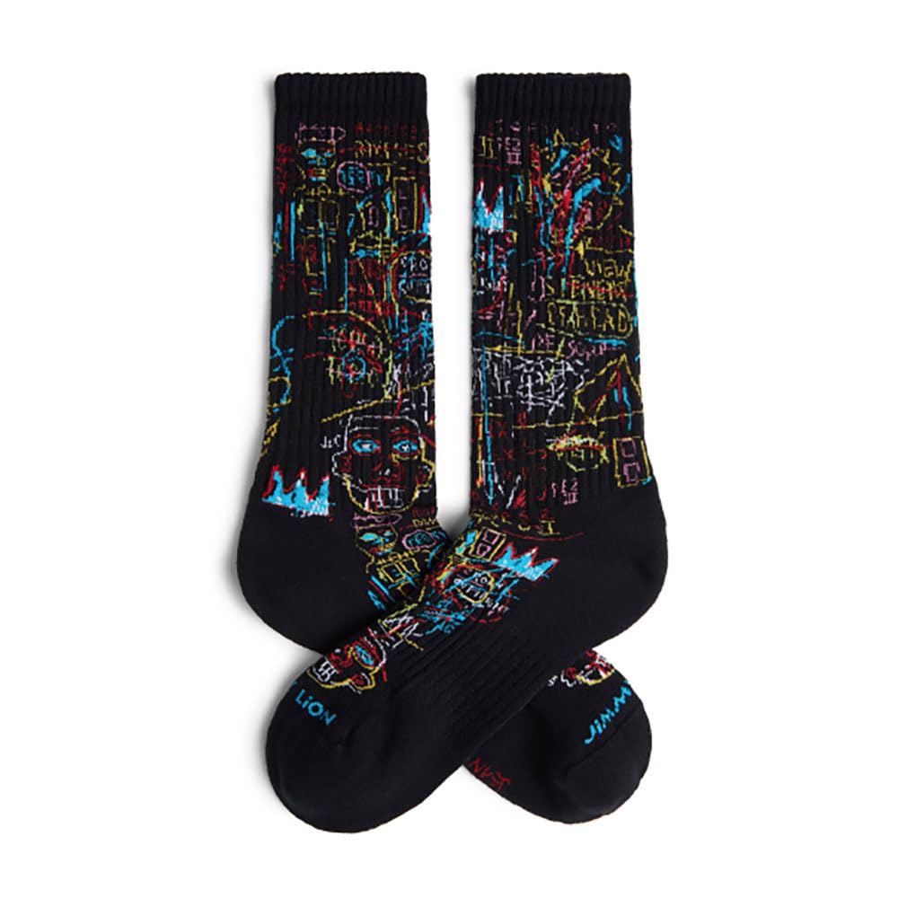 Jimmy Lion Black/White Basquiat Kings Of Socks 41-46 - Brand: - Ean: 8436607957256