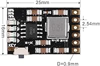 Vista 6 de MakerFocus 6 unids 2A 5V descarga de carga módulo integrado 3.7 V 4.2 V para batería de litio 18650 con aumento de carga Módulo de placa PCB
