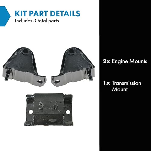 Vista 319 de TRQ Juego de montaje de motor compatible con Ford Bronco 1989-1992 F-150 F-250 F-350 1985-1997 Ranger 1994-1997 Mazda B2300