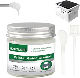 250g White Lubricating Grease,Noise Reduction,Rustproof & Long-Lasting for Printer,3D Printer,Automotive,Plastic Gear Parts,Door Window Track