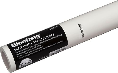 Vista 8 de Bienfang - Rollo de papel de dibujo y trazo