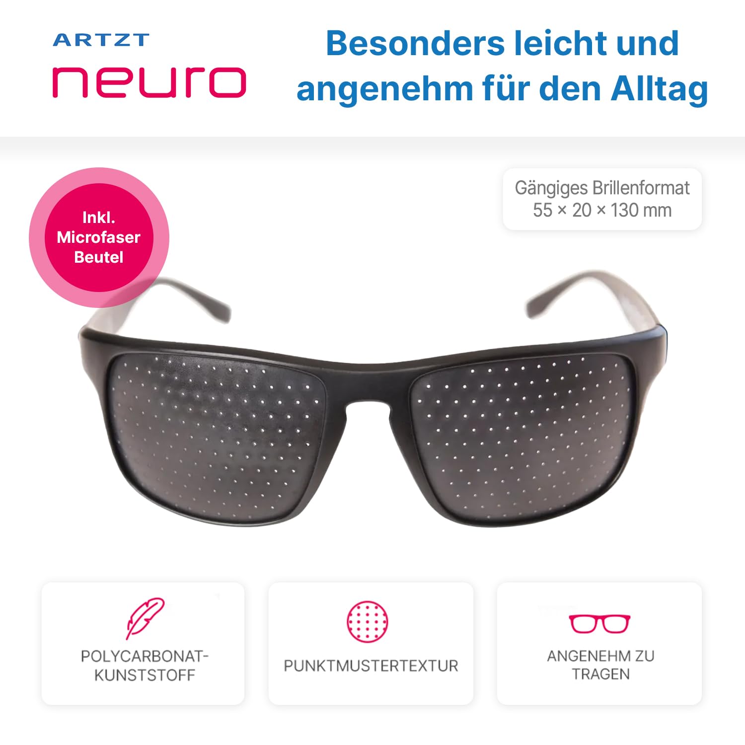 Occhiali A Griglia Rossi | Accessori Per Carnevale