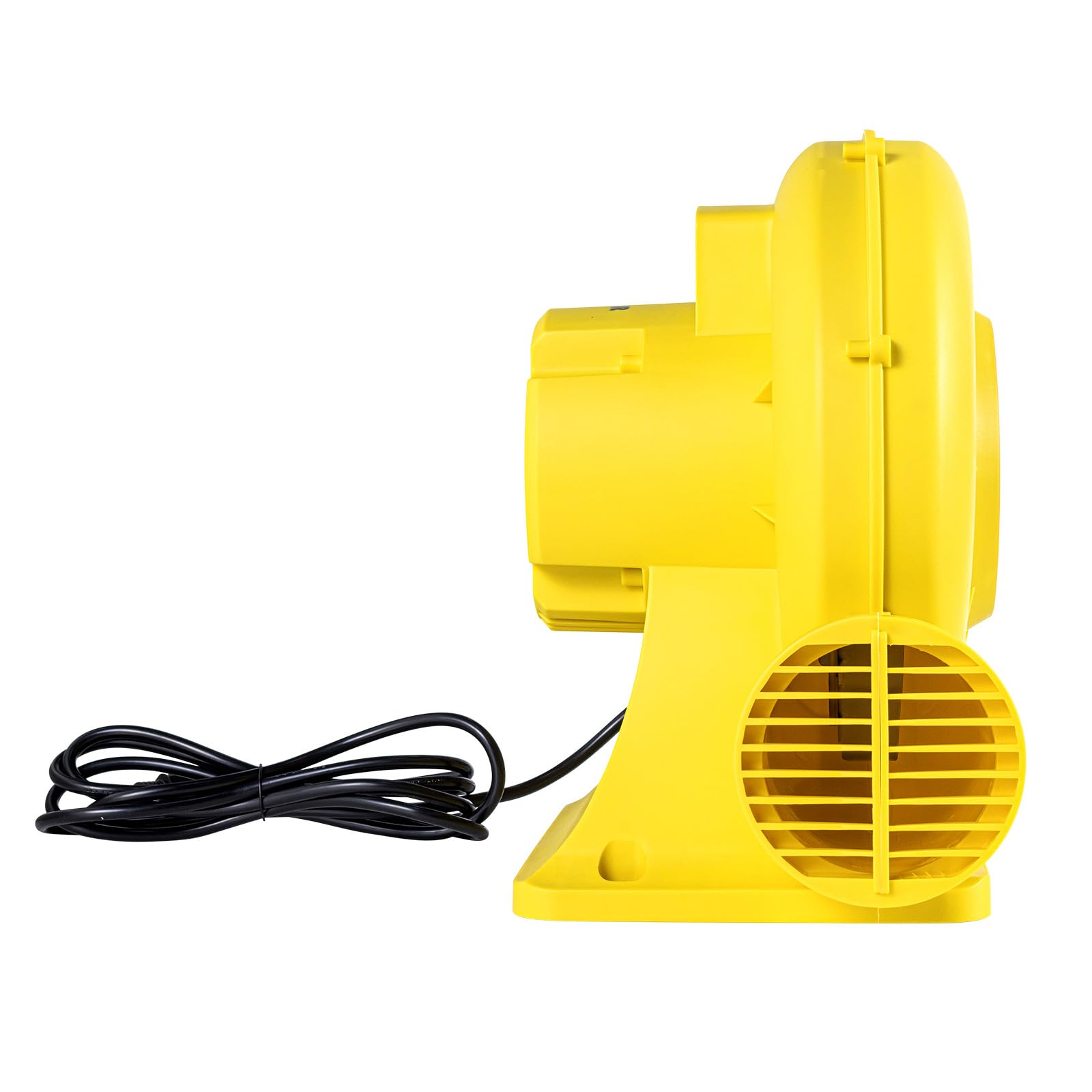 VEVOR Soplador de Aire para Castillos Inflables, 590 W y 690 W, 1,0 HP, Bomba Comercial, Ventilador Eléctrico 2750 RPM, Castillos Inflables, Toboganes de Agua, Amarillo, 360 x 230 x 370 mm