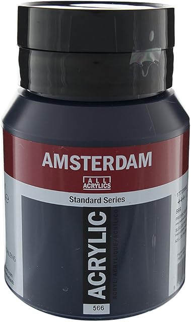 Amsterdam Acrylic Colour 500ml bottle PRUSSIAN BLUE PHTHALO