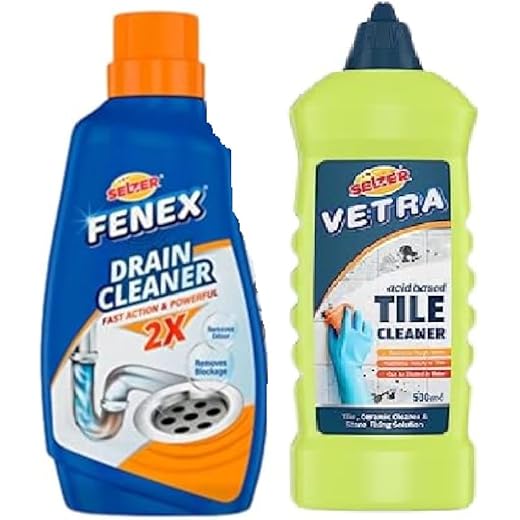 Fenex Drain & Tile Cleaner Combo 500ml 500 ml