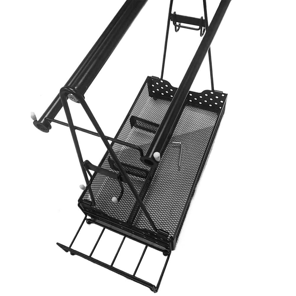 Organizador de parrilla y soporte para platos con toalla de papel, organizador de condimentos, accesorios de barbacoa, organizador de almacenamiento para parrilla, herramienta de parrilla, caravana
