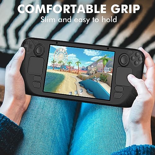 NIUTRENDZ Silicone Case for Steam Deck (Black)