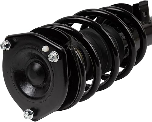 Miniatura 1235 de TRQ Kit de suspensión delantera, conjunto de amortiguadores y resortes, barra estabilizadora, enlace estabilizador compatible con Chevrolet