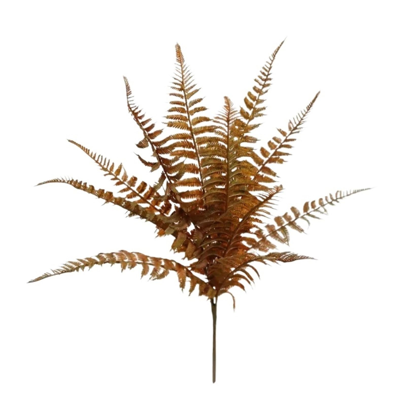 HamPaesk 3pcs Simulation Bundle Plastic Plant Fake Flower Leaves Artificial Plants Decoration(Persia leaf)