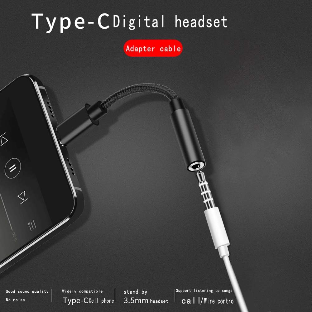 Limited WGTCABLE USB C to 3.5mm Jack Cable Headset, Headphone Adapter Type C USB Type Female Headphone Adapter, Suitable for Samsung Galaxy S20 Ultra Z Flip + Note 10 S10 S9 Plus, iPad Pro(2 Pack) Best WGTCABLE USB C to 3.5mm Jack Cable Headset, Headphone Adapter Type C USB Type Female Headphone Adapter, Suitable for Samsung Galaxy S20 Ultra Z Flip + Note 10 S10 S9 Plus, iPad Pro(2 Pack)