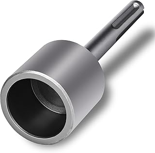 SDS Max Shank T-Post Driver for T Posts, 2 Inch Diameter Head, Compatible with SDS-Max Rotary Hammers and Demolition Hammers, Fence Post Pounder, Fence Posts and Ground Rods