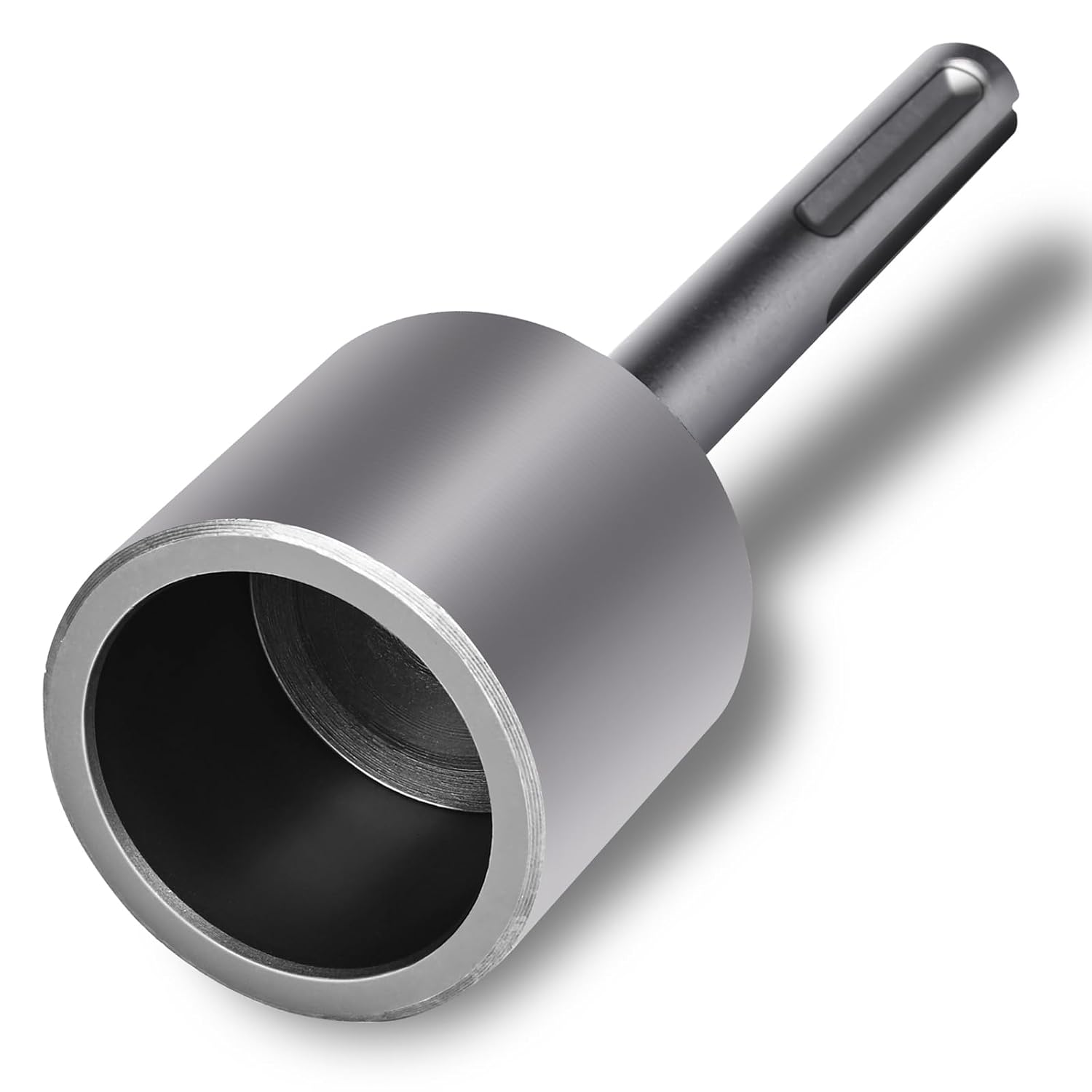 SDS Max Shank T-Post Driver for T Posts, 2 Inch Diameter Head, Compatible with SDS-Max Rotary Hammers and Demolition Hammers, Fence Post Pounder, Fence Posts and Ground Rods