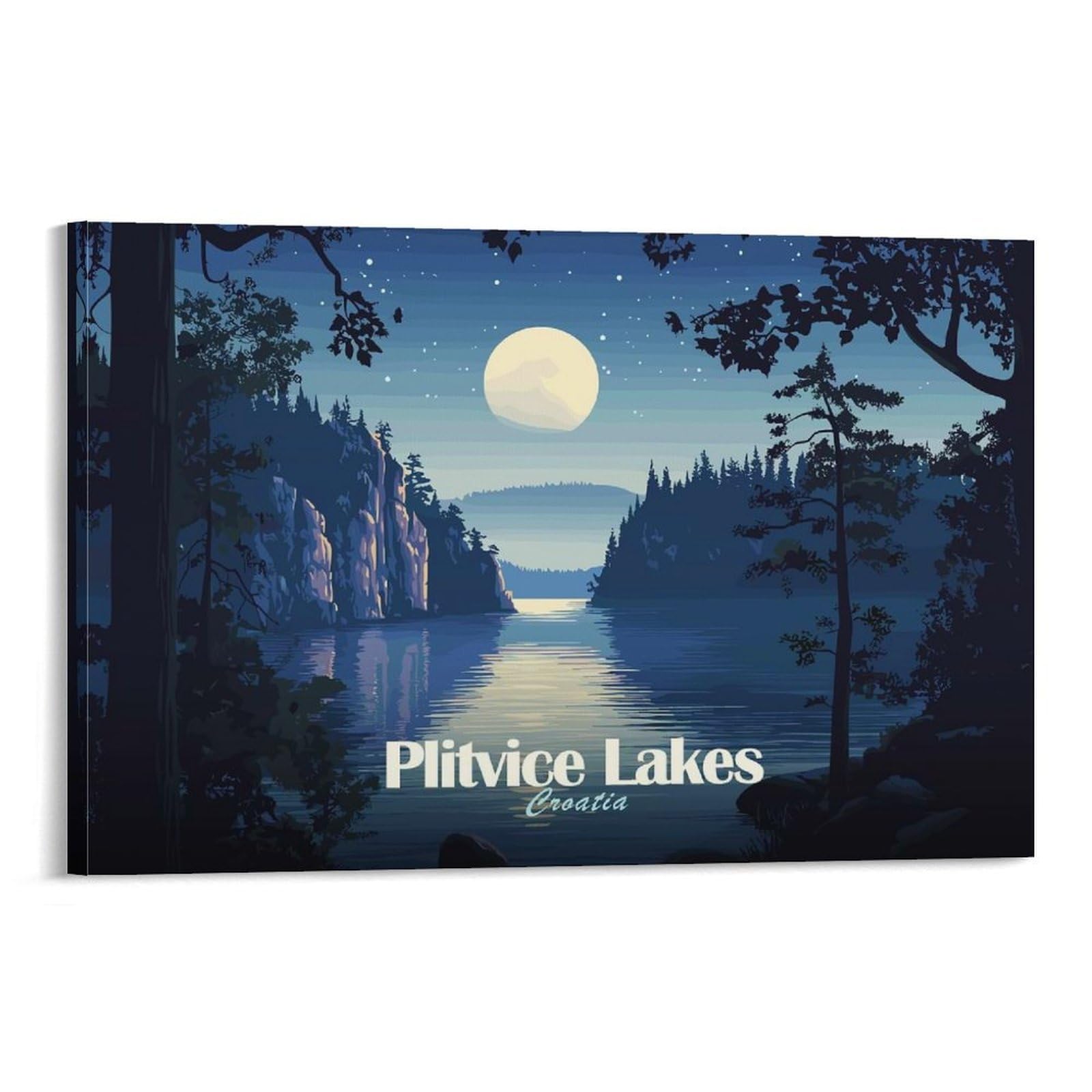 Affiche Toile Plitvice Lakes pour raviver un salon ou une chambre - 8