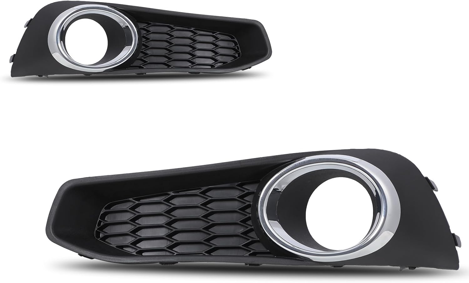Fog Light Bezels Set for Subaru Legacy 2013-2014, Driving Fog Lamp Cover Replacement, Bolt-on Fog Lamp Cover 1 Pair Left and Right Side