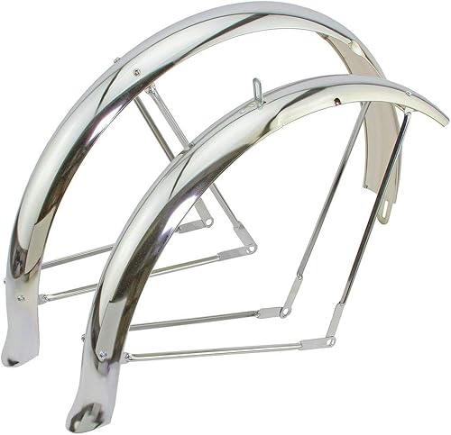 Alta Bicycle - Juego de guardabarros de globo acampanado de 26.0 in, varios colores