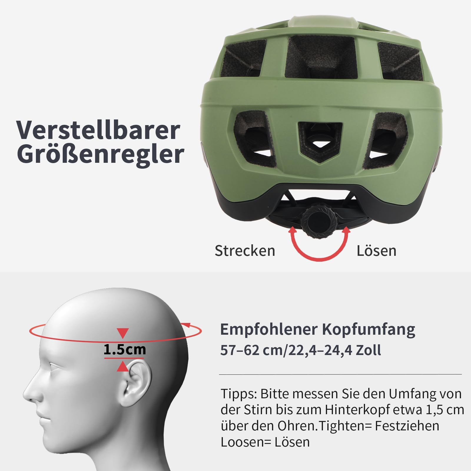 Casco da mountain bike, con visiera, leggero, per uomo e donna, con doppia tecnologia Inmould, per adulti