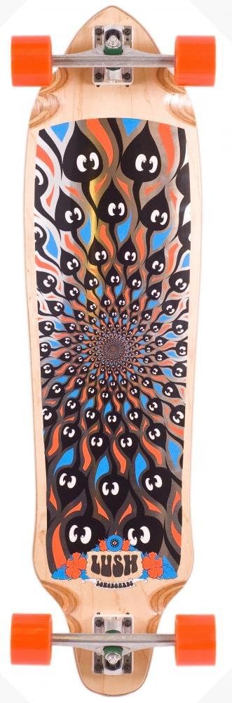 Lush Vandela 39" Complete Downhill Race Longboard Skateboard