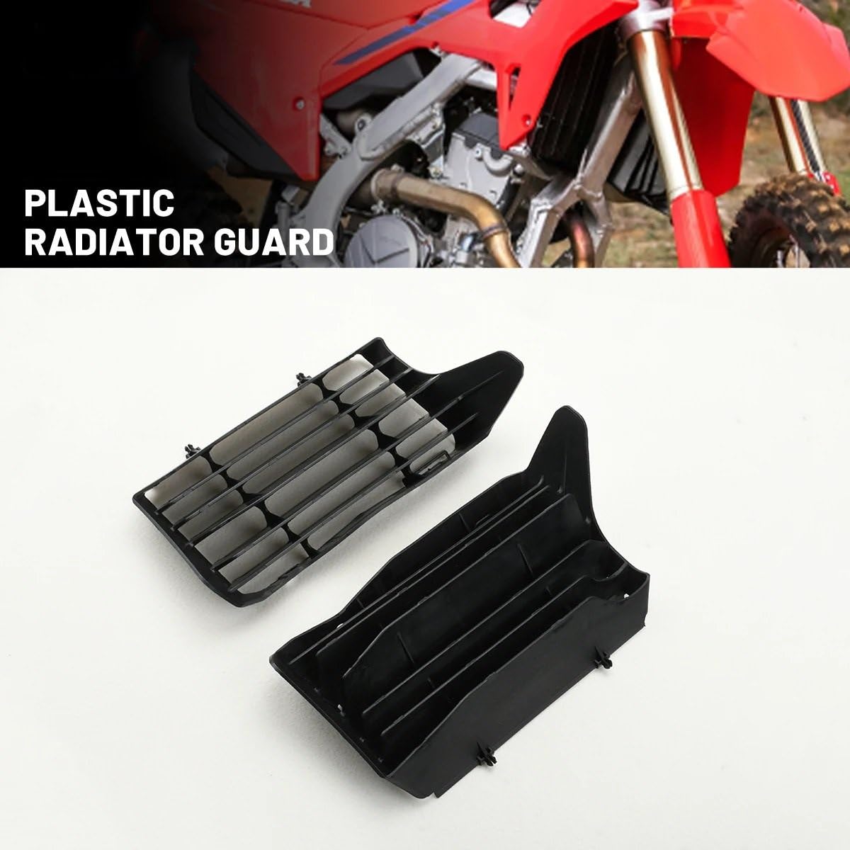 kratka chłodnicy motocykla Pasuje do CRF 250R 250 RX 300 RX SPECIAL 450 450R 450RX motocykl plastikowa osłona chłodnicy